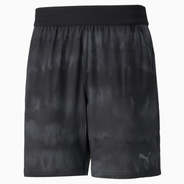 Studio Printed 7" Men's Training Shorts, Puma Black-AOP, extralarge